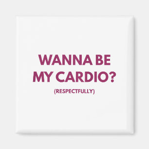 Imã Seja Meu Cardio Respeitosamente Piadas Adultas (pa
