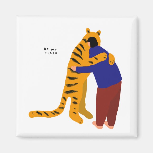 Imã Seja meu tigre (Frente)