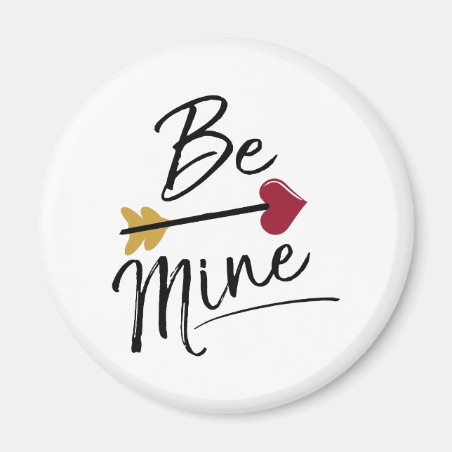 Imã Seja minha Lindos Valentines (Frente)