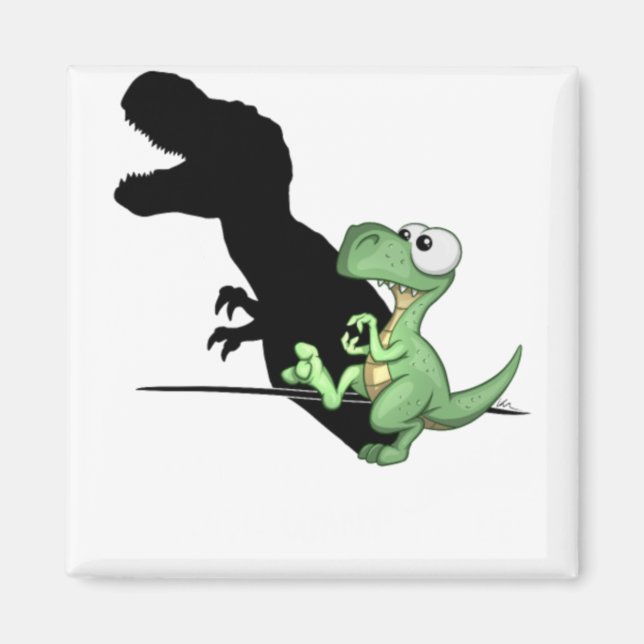 Imã Seja O Dinossauro T-Rex Funny Dino Gift.pn (Frente)