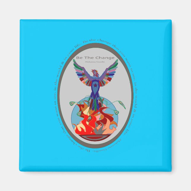 Imã Seja O Magneta De Alteração (Frente)