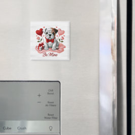 Imã Seja o meu Namorados Inglês Bulldog Magnet