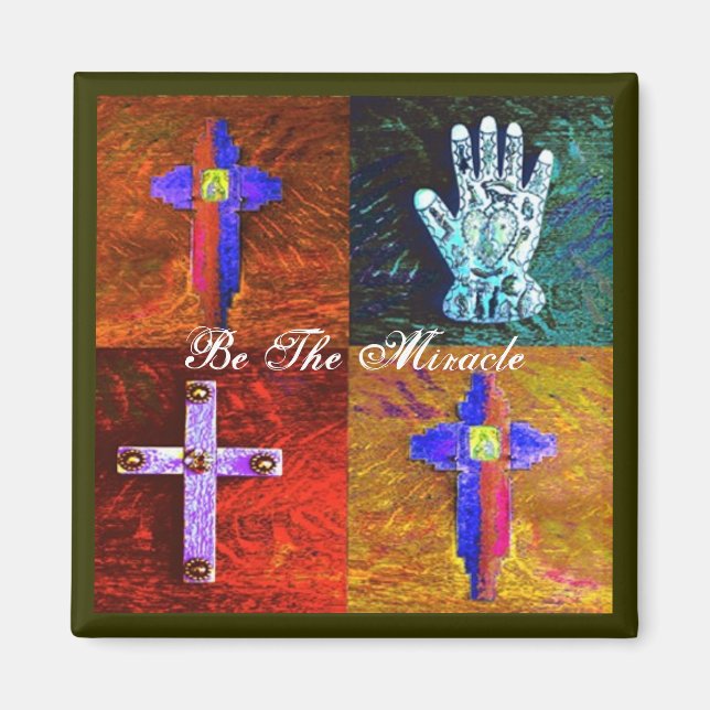 Imã "Seja o milagre" (Frente)