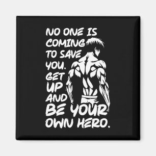 Imã Seja Seu Próprio Herói - Treino de Academia de Mus