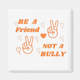 Imã Seja um amigo, não uma laranja anti-bullying