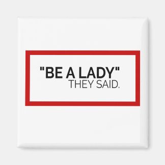 Imã Seja uma senhora que eles disseram