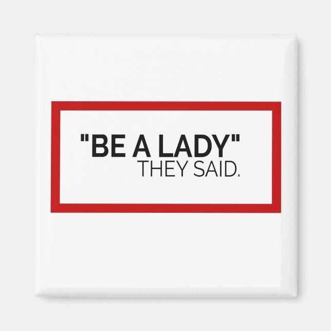 Imã Seja uma senhora que eles disseram (Frente)