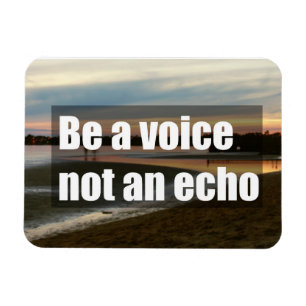 Ímã Seja uma voz, não um eco