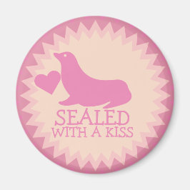 Imã Selado Com Um Beijo