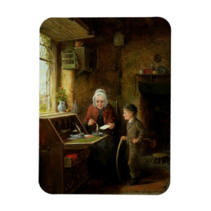 Ímã Selando uma letra, 1890 (óleo no painel)