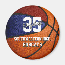 Imã seleção de esporte maroon blue colore gifts basque