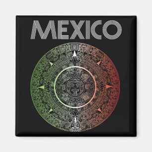 Imã Seleção Mexicana de Futebol Bandeira Azteca Mexica