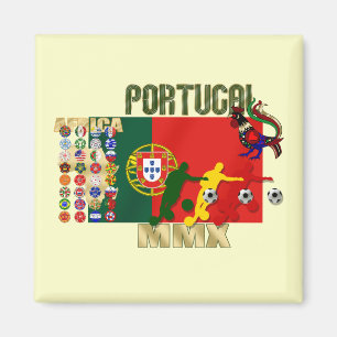 Imã Selecção Portuguesa - 32 Paises Futebol Arte