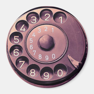 Imã Seletor de telefone retro