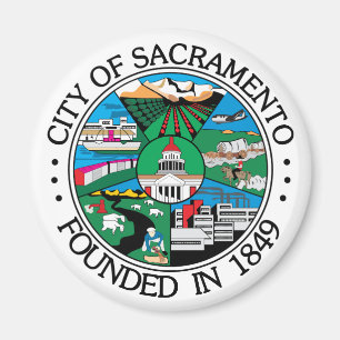 Imã Selo da cidade de Sacramento