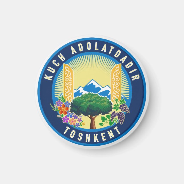 Imã Selo da cidade de Tashkent, Uzbequistão (Frente)