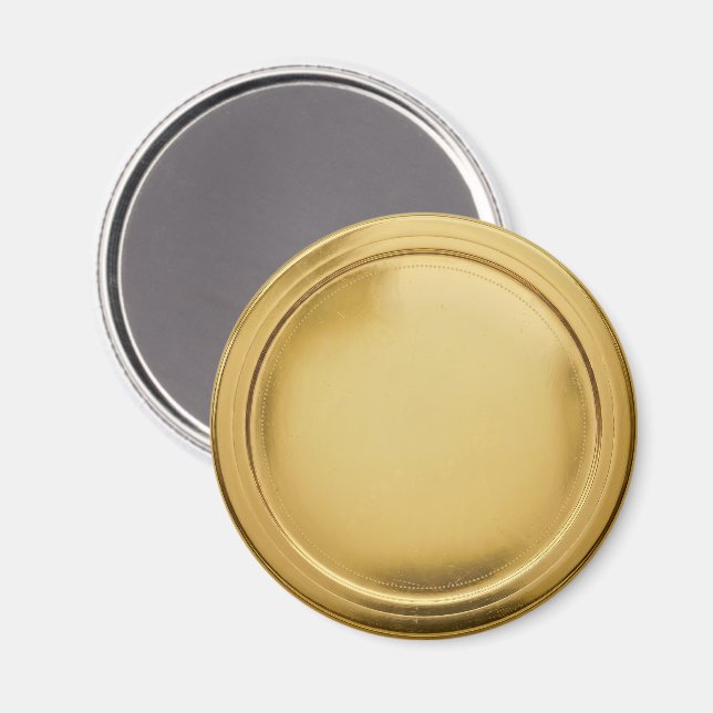 Imã Selo de Folha de Ouro 3D Medalha de Prêmio de Exce (Front/Back)