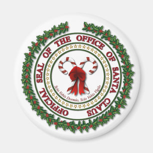 Imã Selo do Escritório do Magnet de Papai Noel