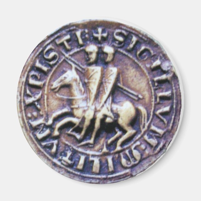 IMÃ SELO DO MODELO KNIGHTS (Frente)