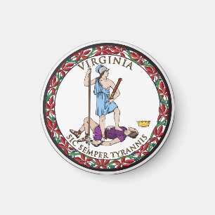 Imã Selo Estatal da Virgínia