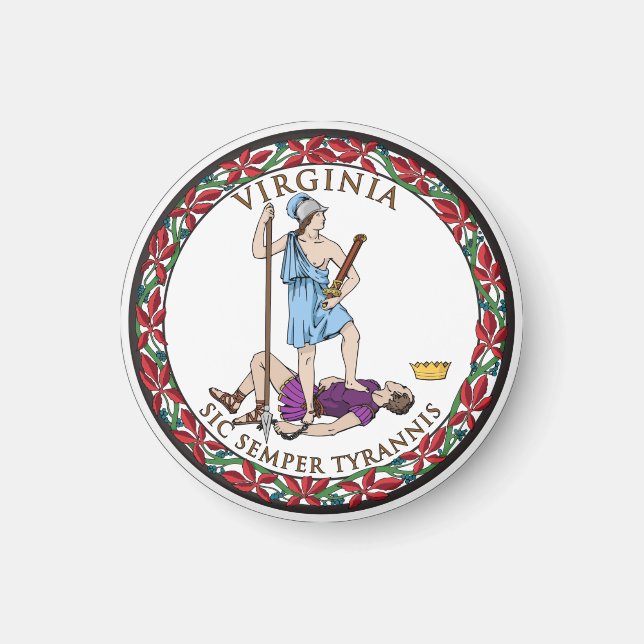 Imã Selo Estatal da Virgínia (Frente)