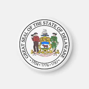 Imã Selo Estatal de Delaware