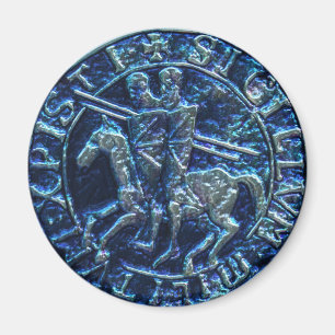 Imã Selo Medieval dos Cavaleiros Templários