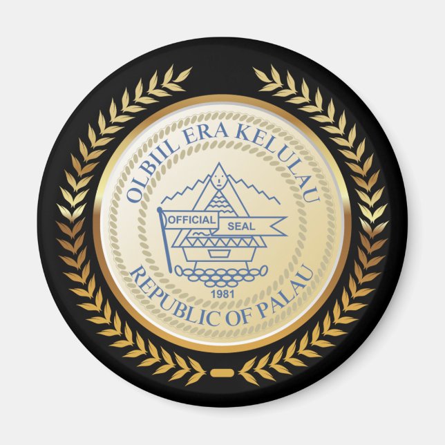 Imã Selo Oficial de Palau (Frente)