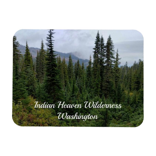 Ímã Selvagem do Céu Indiano, Washington (Horizontal)
