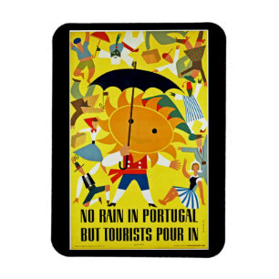 Ímã Sem chuva em Portugal~ Mas torturante entra