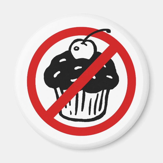 Imã Sem Cupcakes (Frente)