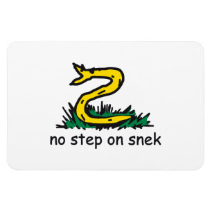 Ímã Sem degraus em memes de névoa Gadsden parody SnekR
