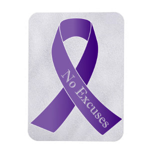 Ímã Sem desculpas acabam com o abuso doméstico mulhere