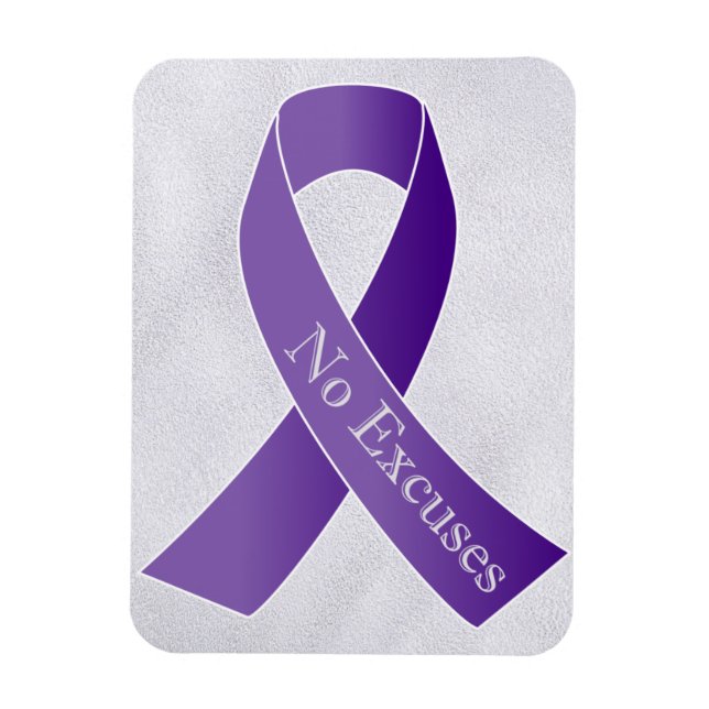 Ímã Sem desculpas acabam com o abuso doméstico mulhere (Vertical)