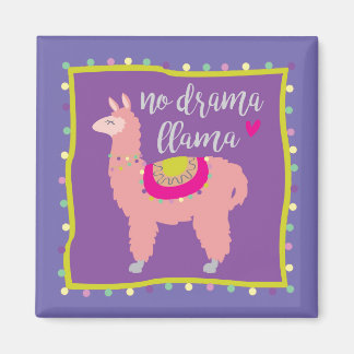 Imã Sem Drama Llama Magnet