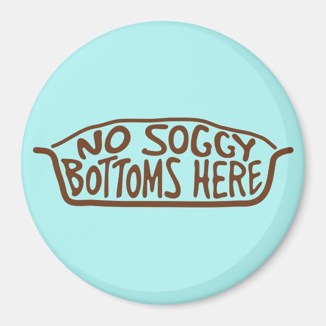 Imã Sem Garganta Aqui - Castanho (Frente)