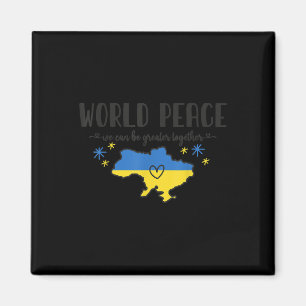 Imã Sem guerra de Camisa Da Paz Mundial Na Ucrânia