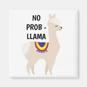 Imã Sem Ilustração Básica de Llama
