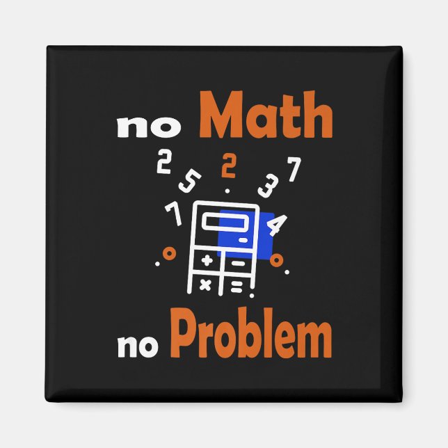 Imã Sem Matemática, Sem Problemas Citar Ensino Engraça (Frente)