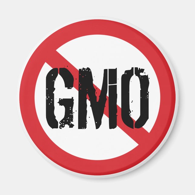 Imã Sem OGM Alimento Geneticamente Modificado (Frente)