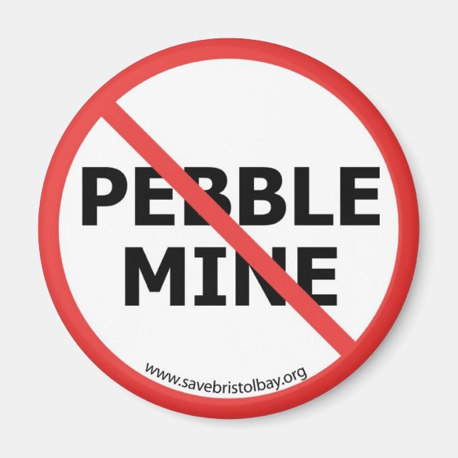 Imã Sem Pebble Mine Magnet (Frente)