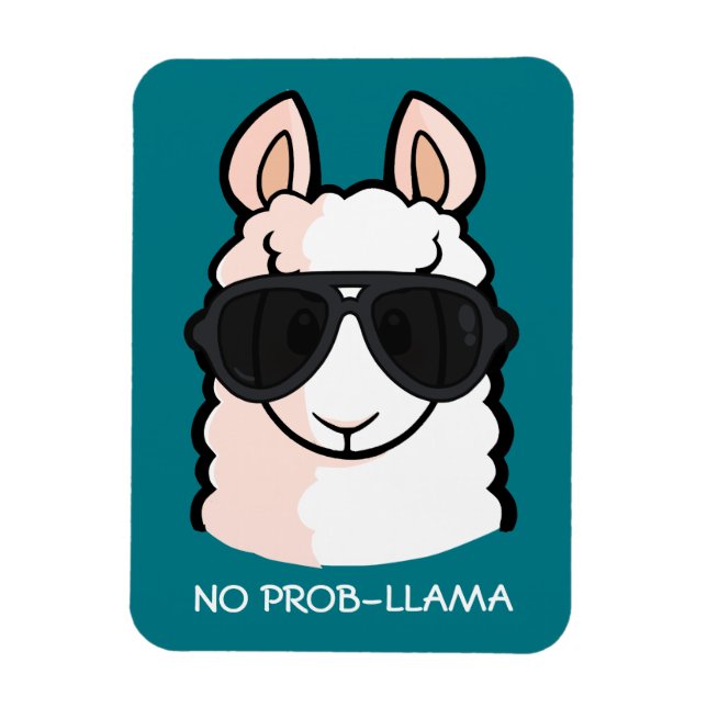 Ímã Sem Prob-Lama (Vertical)