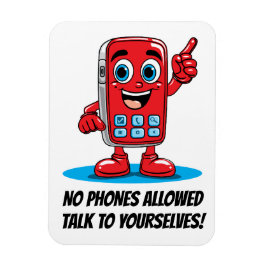 Ímã Sem Telefones Permitidos Magnetos de Fotografia Fl