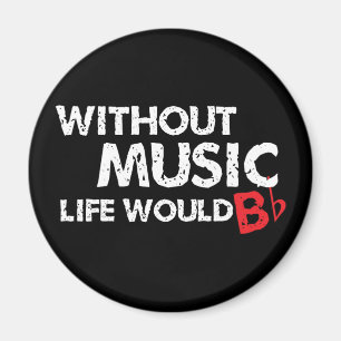 Imã Sem vida da música B (seja) liso