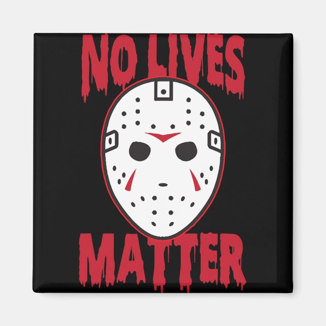 Imã Sem vidas, máscara horrorosa de Halloween (Frente)