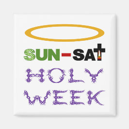 Imã Semana Santa (Domingo de Palma a Quinta Santa)