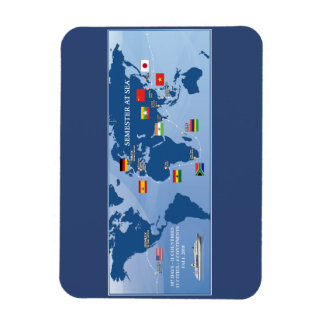 Ímã Semestre No Mar Fall 2018