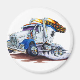 Imã Semi Truck com Sleepercab