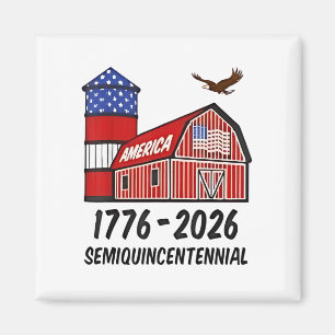Imã Semiquinentenário dos EUA 250º Aniversário 1776-20