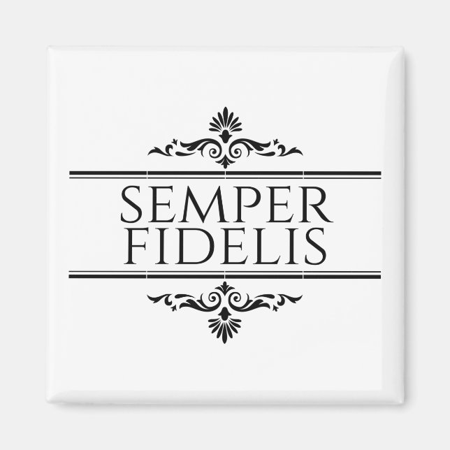 Imã Semper Fidelis (Frente)